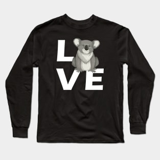 Koala - Love Koala Long Sleeve T-Shirt